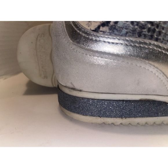 Softwaves Women's Python Print Sneaker Sz 8 Platform Arch Support No Laces, Zip - Picture 16 of 16